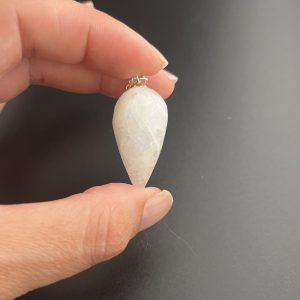 Pendule en goutte en Pierre de lune