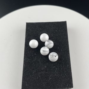 Perle d'Howlite de 8mm