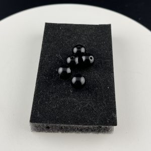 Perle d'Obsidienne noire de 8mm