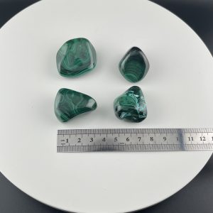 Pierre roulée de Malachite