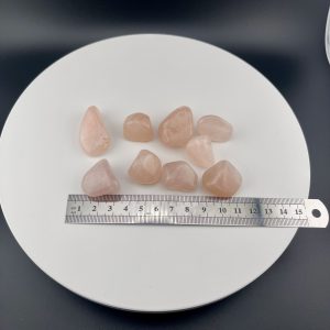 Pierre roulée de Quartz rose entre 10g et 20g