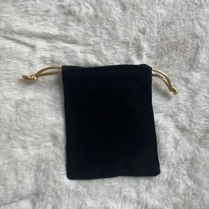 Pochette velour arbre de vie 10x11cm