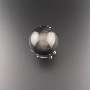 Sphère Obsidienne argentée de 150g à 174g