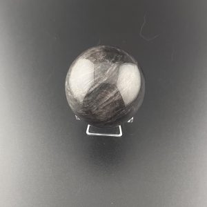Sphère Obsidienne argentée de 225g à 249g
