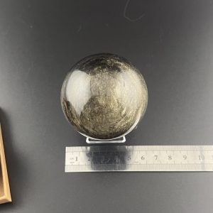 Sphère Obsidienne dorée de 225 à 249g